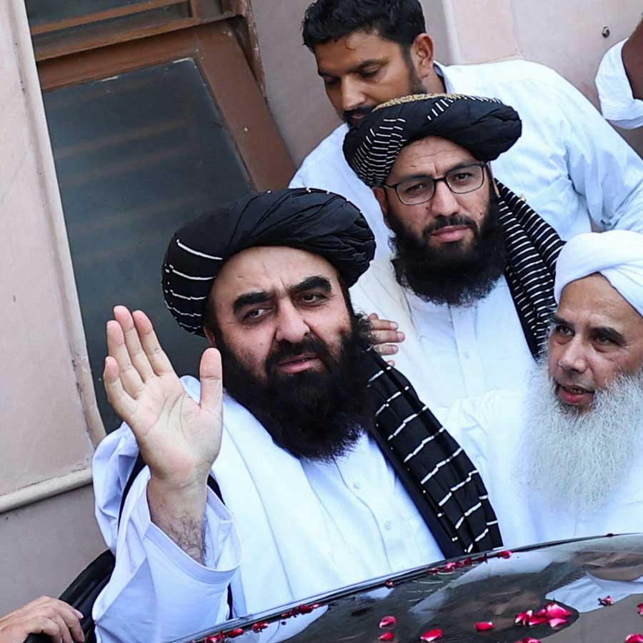 Afghanistan Foreign Minister Amit Khan Muttaqi hopes for a stronger tie with India dgtl