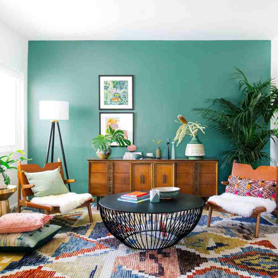 বসার ঘরের সাজসজ্জা।