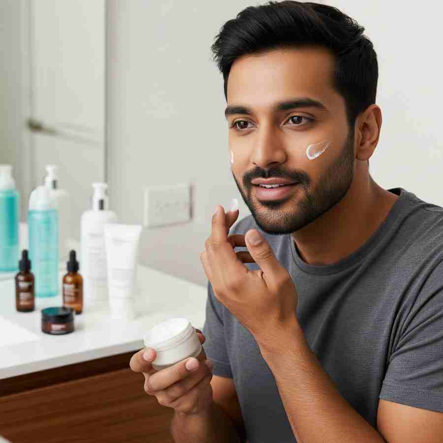 Acne skin care routine for Men dgtl