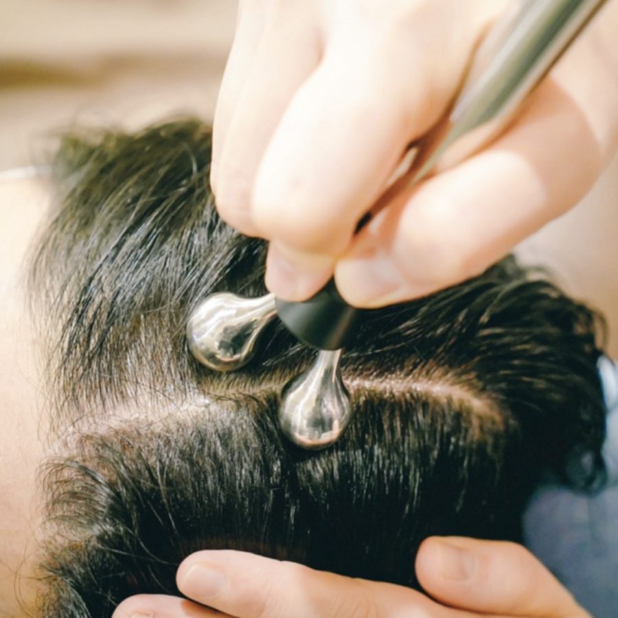 কোরিয়ান হেয়ার স্পা।