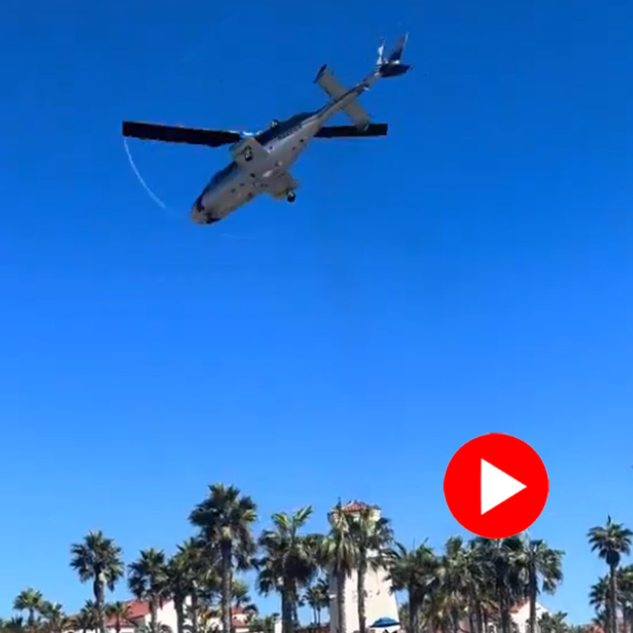 Video of helicopter crashing near California’s Huntington beach, several people got injured dgtl