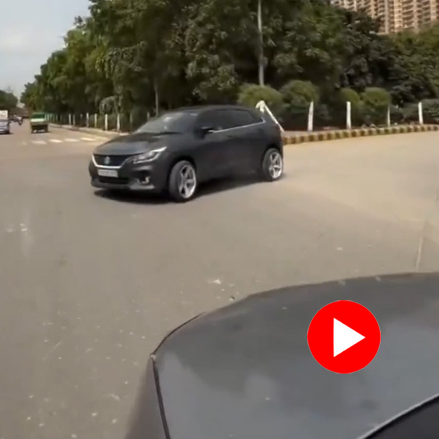 Video of Noida man charged with 57,500 rupees challan for performing bollywood car stunt dgtl