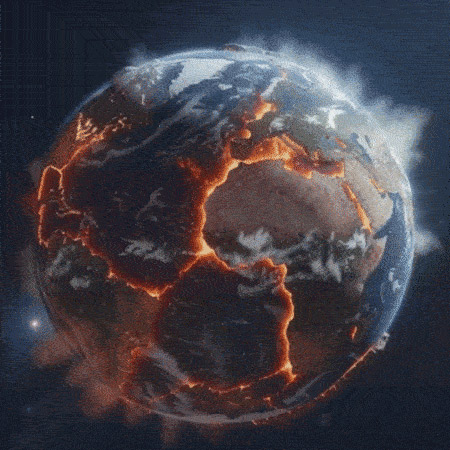 ক্রমাগত ভেঙেই চলেছে পৃথিবীর ক্রাস্ট।