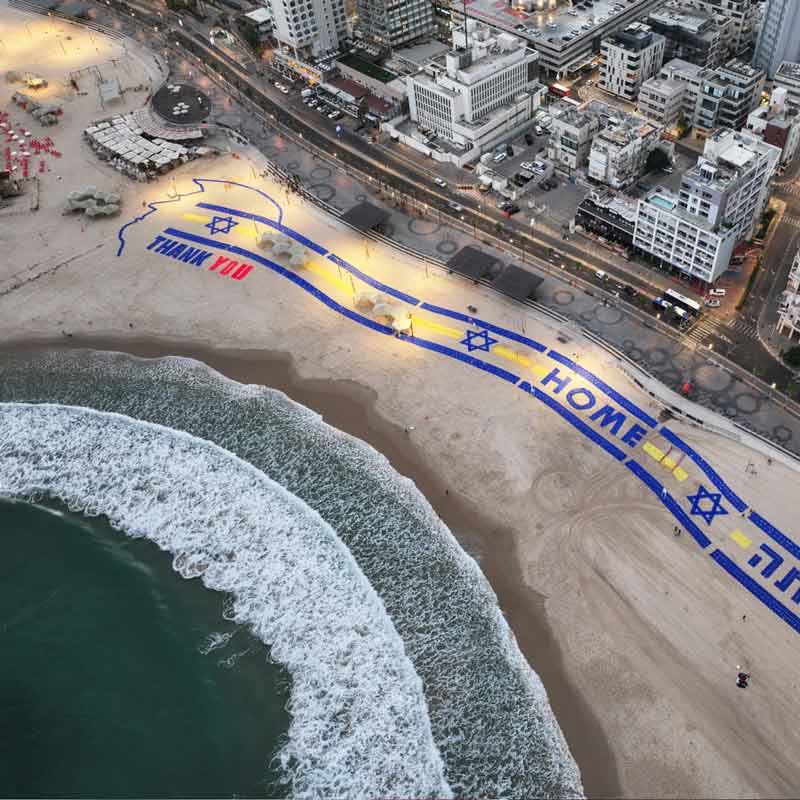 Who was Cyrus the Great depicted to US President Donald Trump by Israel 