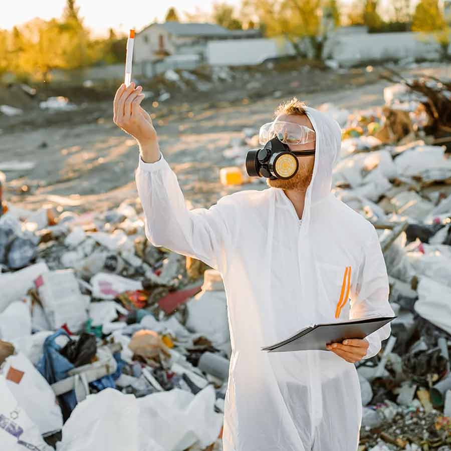 Ben Giles who tackled some of the most challenging and gruesome cleaning jobs