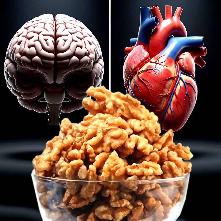 Just 3 walnuts a day can boost brain and heart health
