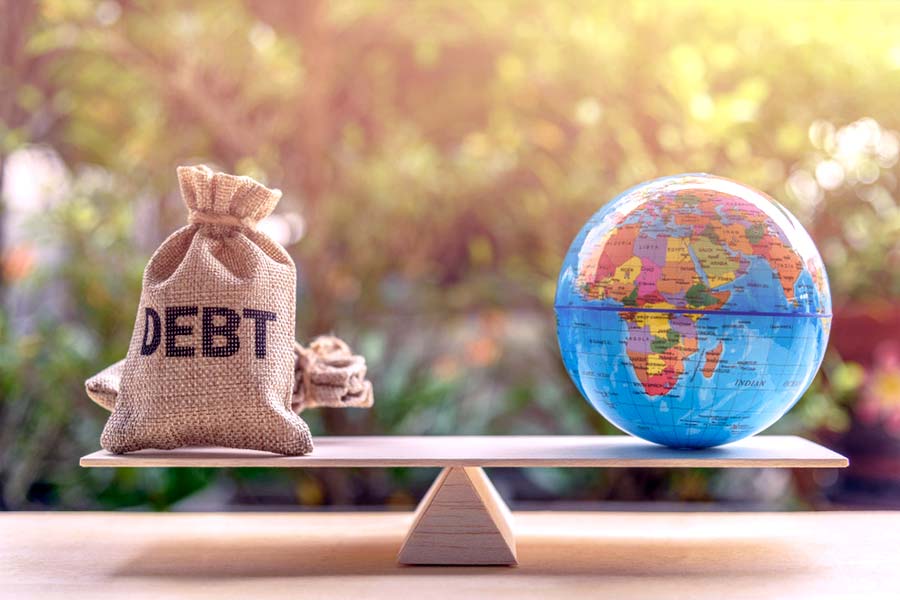World debt reaches 324 trillion dollar which 291 percent high of its GDP