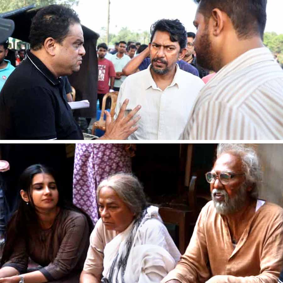 Exclusive shooting coverage of Bratya Basu’s upcoming movie starred Chanchal Chowdhury Seema Biswas dgtl