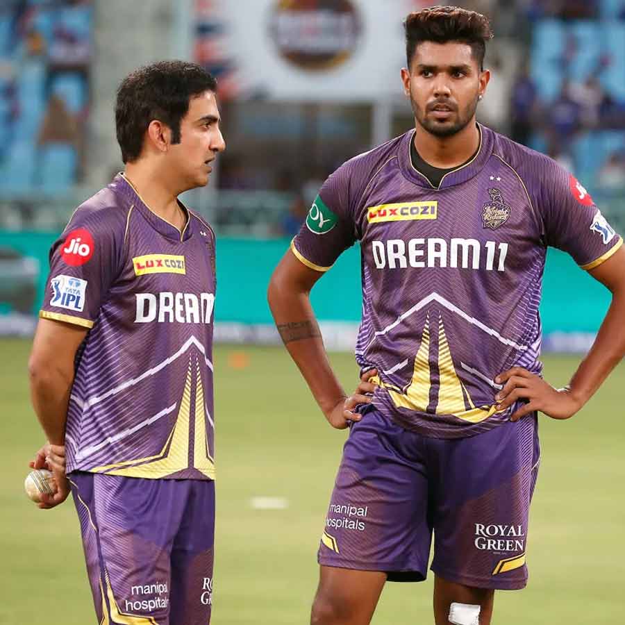 Gautam Gambhir and Harshit Rana