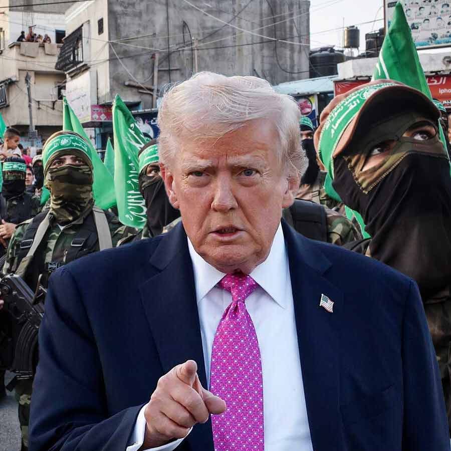 US President Donald Trump warns Hamas and asks to behave good dgtl