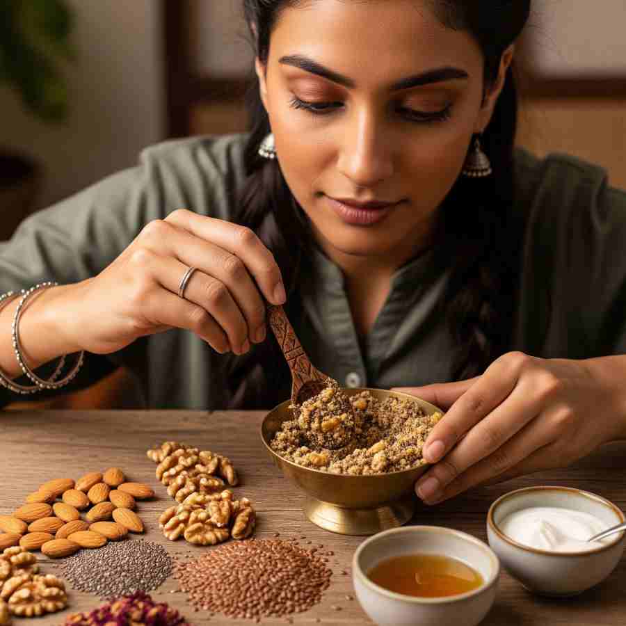 Get a quick festive glow this Diwali with easy face packs made from natural ingredients