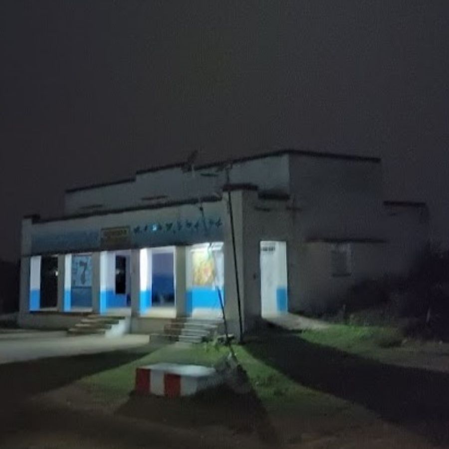 তাই রাতেও ট্রেন থামছে, চলছে প্ল্যাটফর্মের সৌন্দর্যায়নের কাজও। 