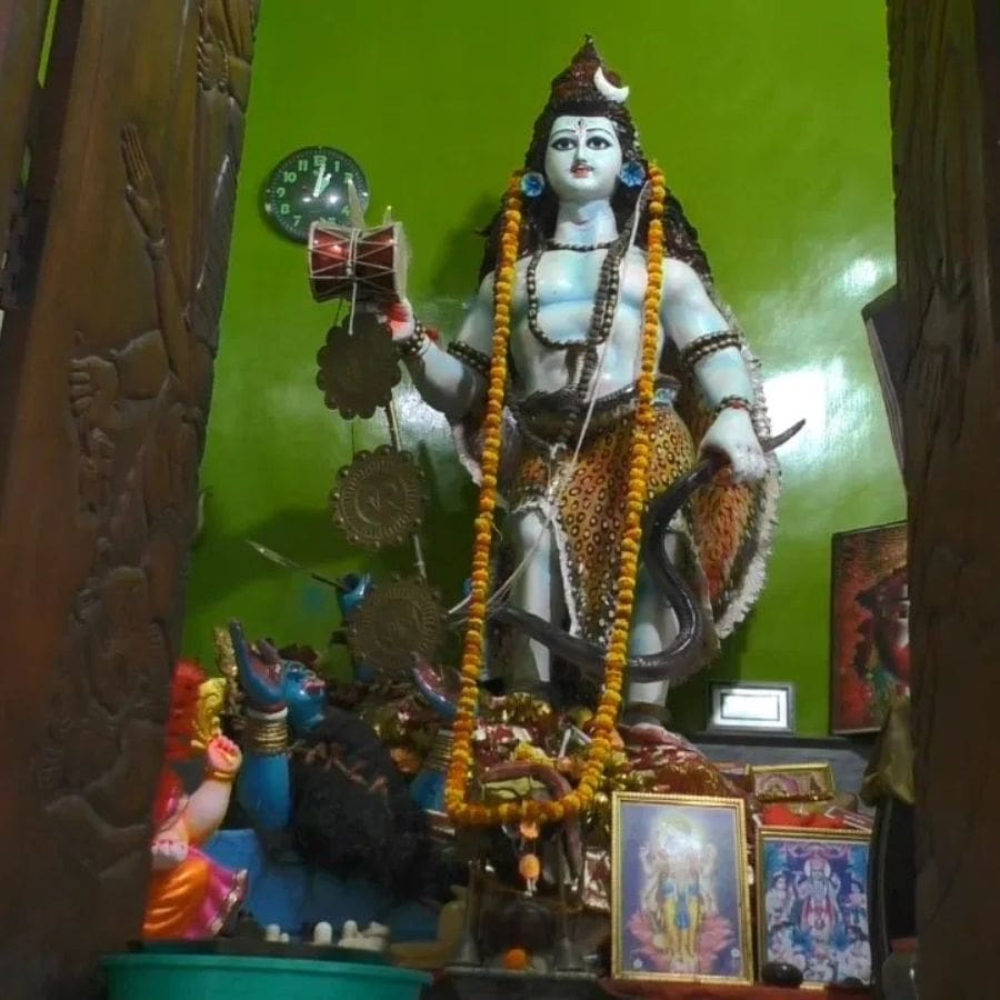 কিন্তু যদি বলা হয়, মহাদেবের উপর কালী নয়, বরং কালীর উপর পা রেখে দাঁড়িয়ে শিব! এ-ও কি সম্ভব? 