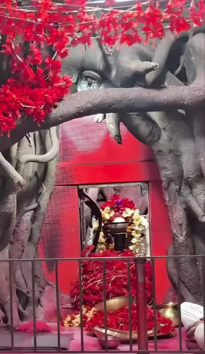 চার পাশের সেই গা ছমছমে অন্ধকার যেন মন্দিরটিকে আরও রহস্যময় করে তুলেছে।