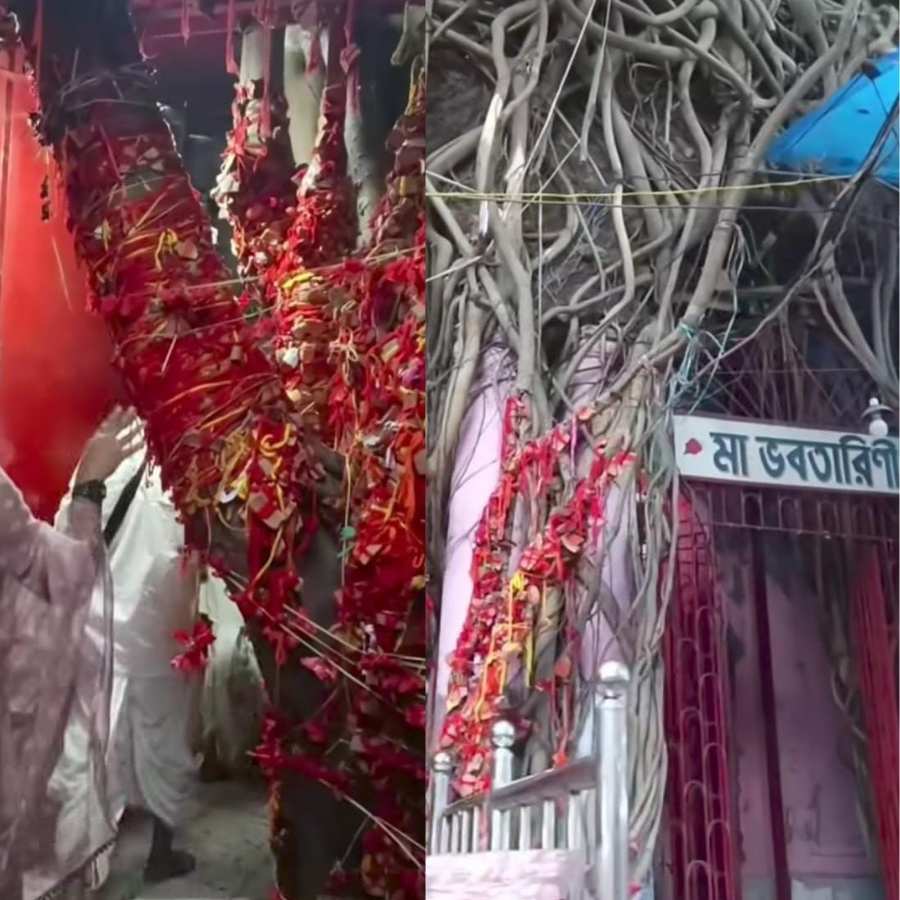 এক দিকে পোড়ামাতলা, আর তার গা ঘেঁষেই রয়েছে দেবী ভবতারিণীর মন্দির। 