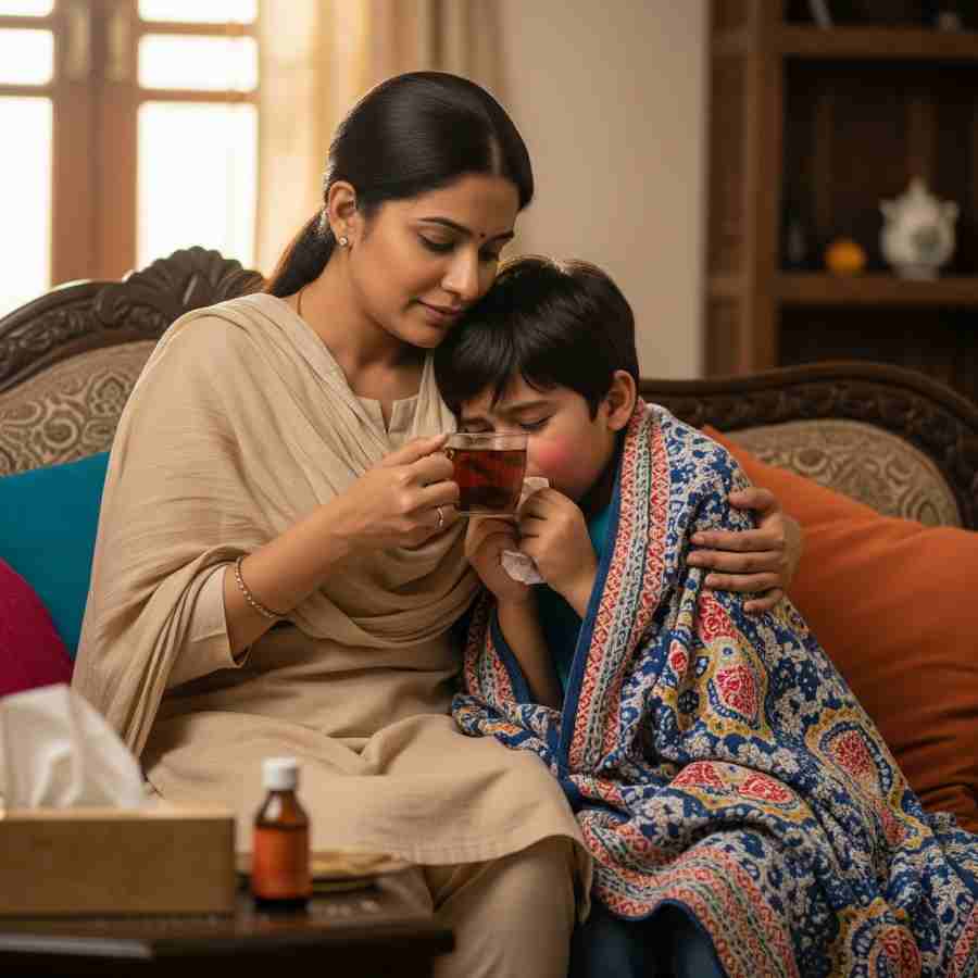 Home remedies for cough and cold for kids