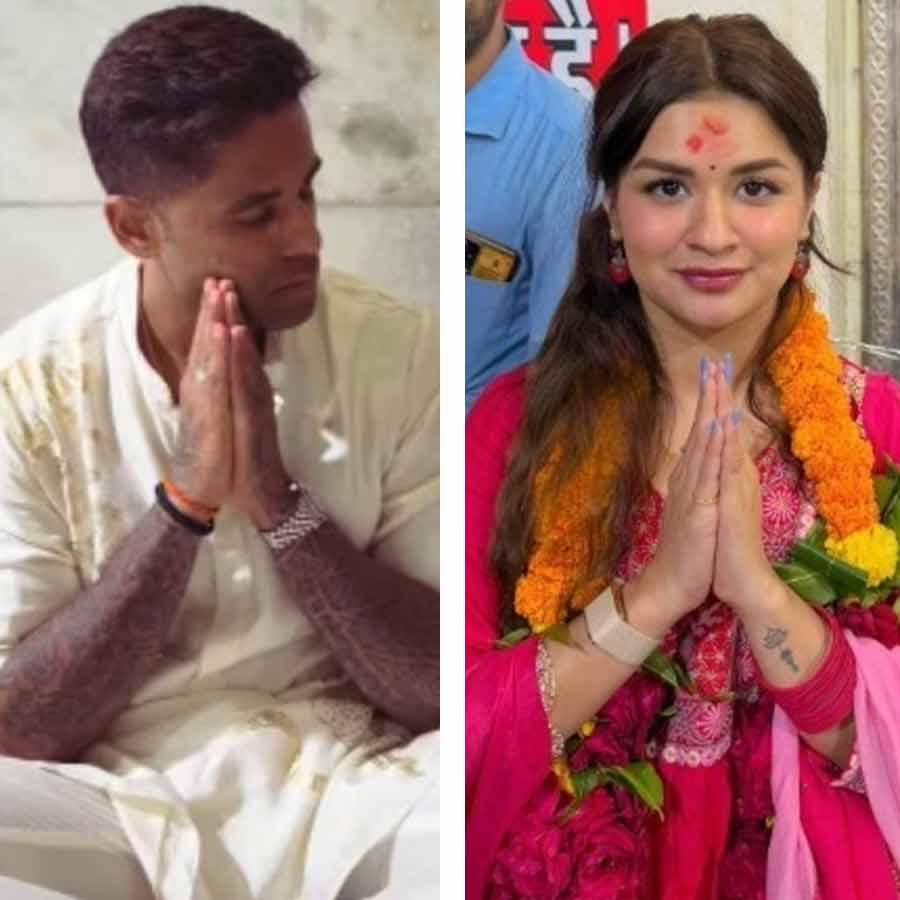 Avneet Kaur's team reveals reason behind her visit to Ujjain with cricketer Suryakumar and his wife dgtl