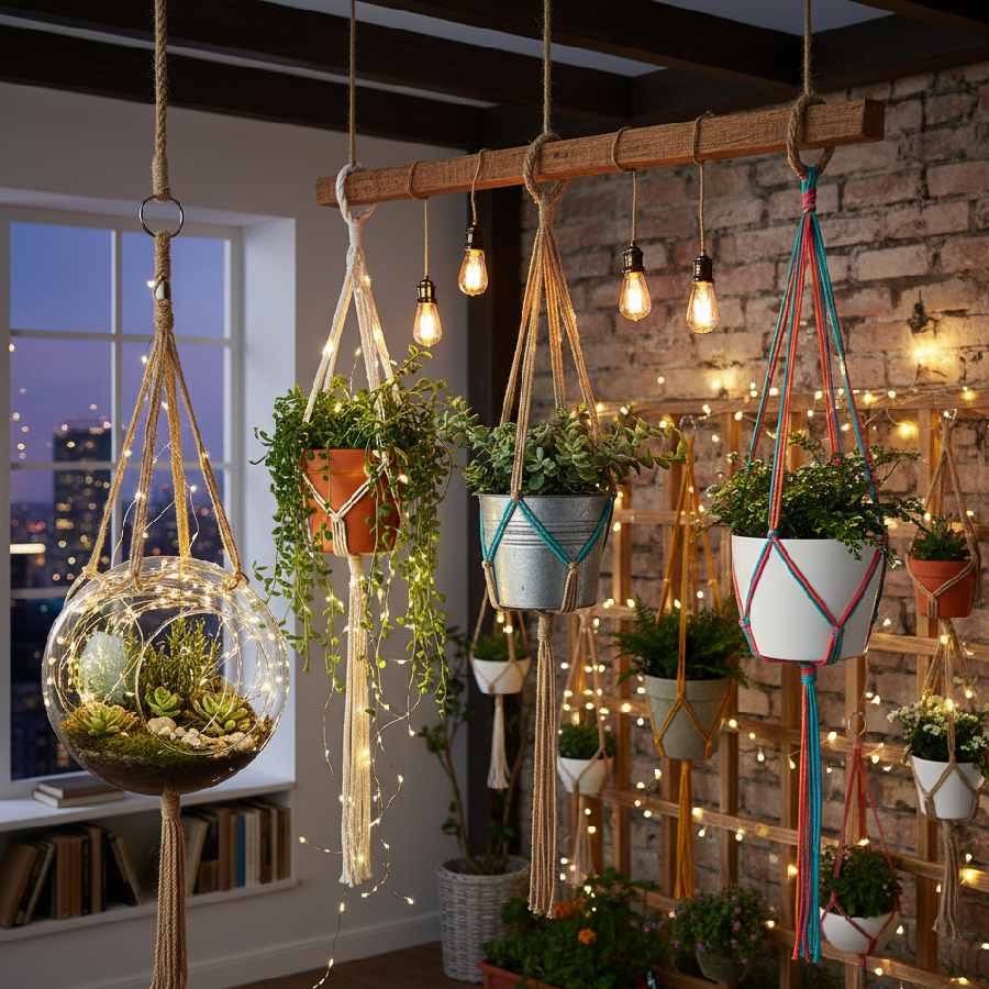 গাছ এই ভাবেও সাজাতে পারেন।