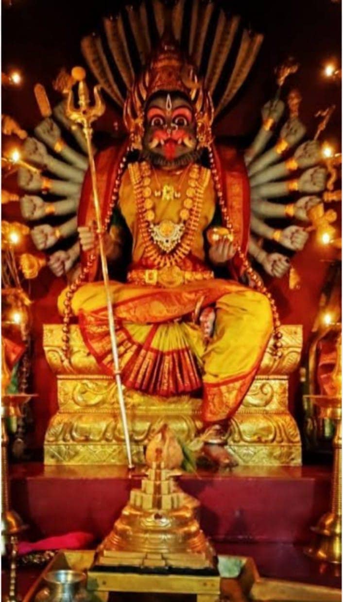 দেবী সিংহমুখী, দেবী বরাহমুখী, দেবী গজাননা, দেবী তারিণী হলেন ৬৪ যোগিনীর অন্যতম। 