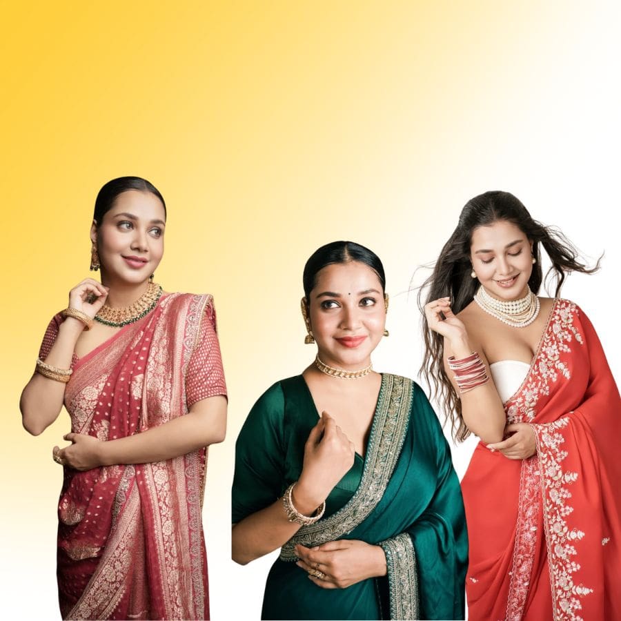 Celebrate in style this Diwali with trendy sarees dgtl