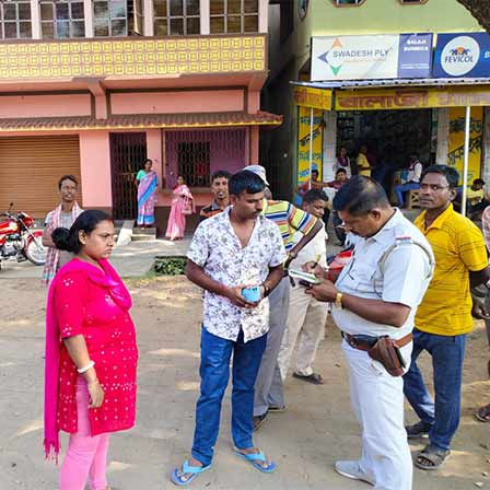 Military personnel lynched at Suri or not giving funds for Kali puja 2025