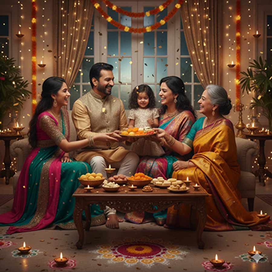 Representational image of Diwali celebration