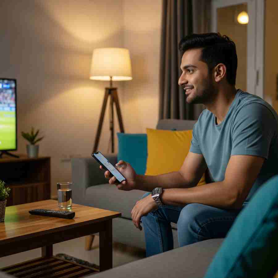 After stressful and hectic schedule how do you spend the evening