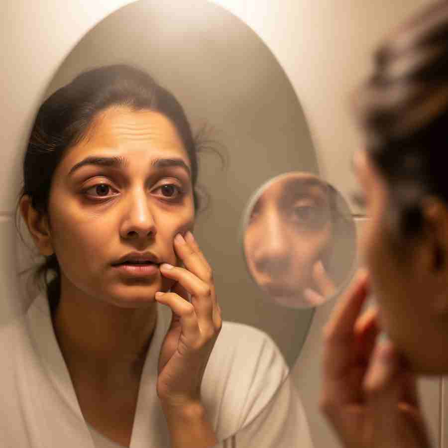 ত্বকের ক্লান্তি সহজে যায় না।