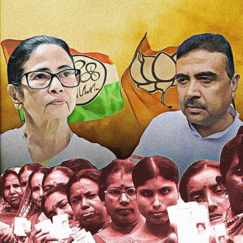 BJP is relying on the Center to implement SIR in West Bengal, TMC is relying on the organization