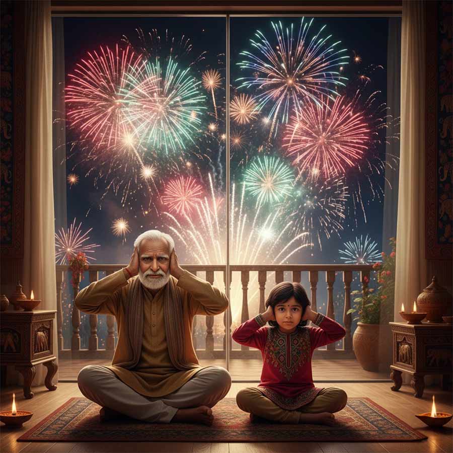 Ent specialist described how fire crackers cause noise pollution and shared tips to stay safe during kali puja 2025 dgtl