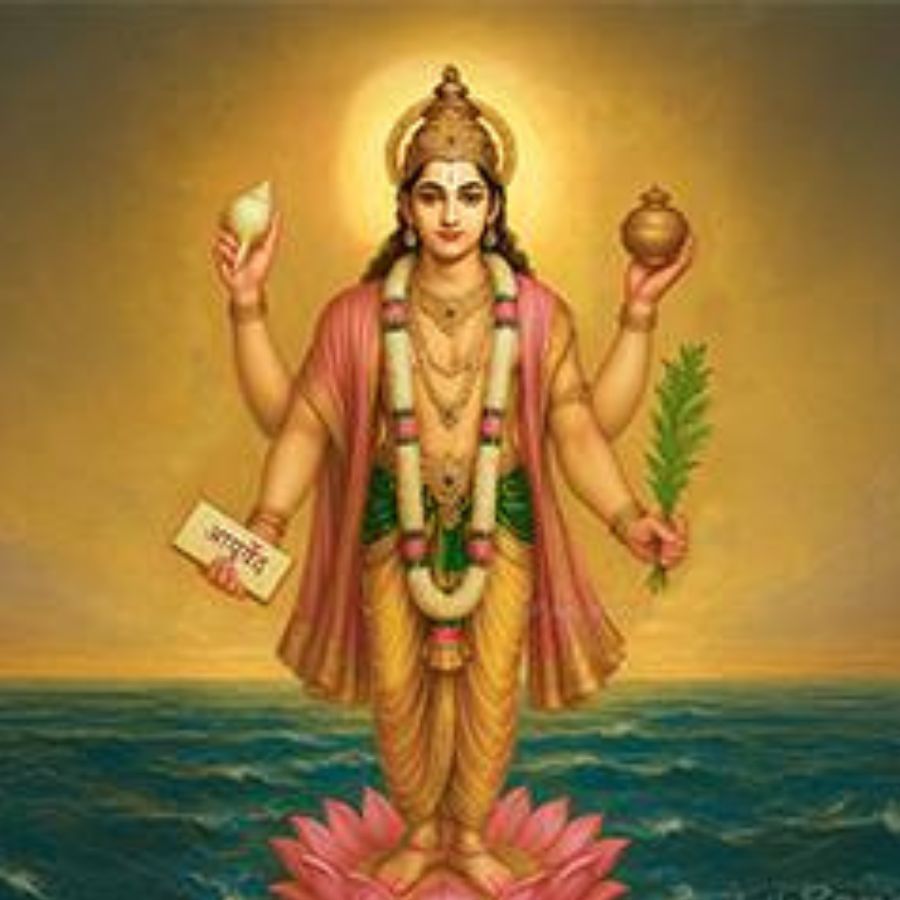 বাস্তবিক অবস্থান পর্যালোচনা করার পর মহাবিষ্ণু তাঁকে জানান,  "যজ্ঞের বিভাজন ইতিমধ্যেই দিতিপুত্রগণের পাশাপাশি সুরগণও সম্পন্ন করেছেন। হোম প্রভৃতির যথাযথ কার্যকারিতা মহর্ষিগণ বেদে নির্ধারণ করেছেন। তুমি বেদের পরে জন্মেছ। তাই যজ্ঞে আবাহনের উপযুক্ত তোমার কোনও মন্ত্র নেই।