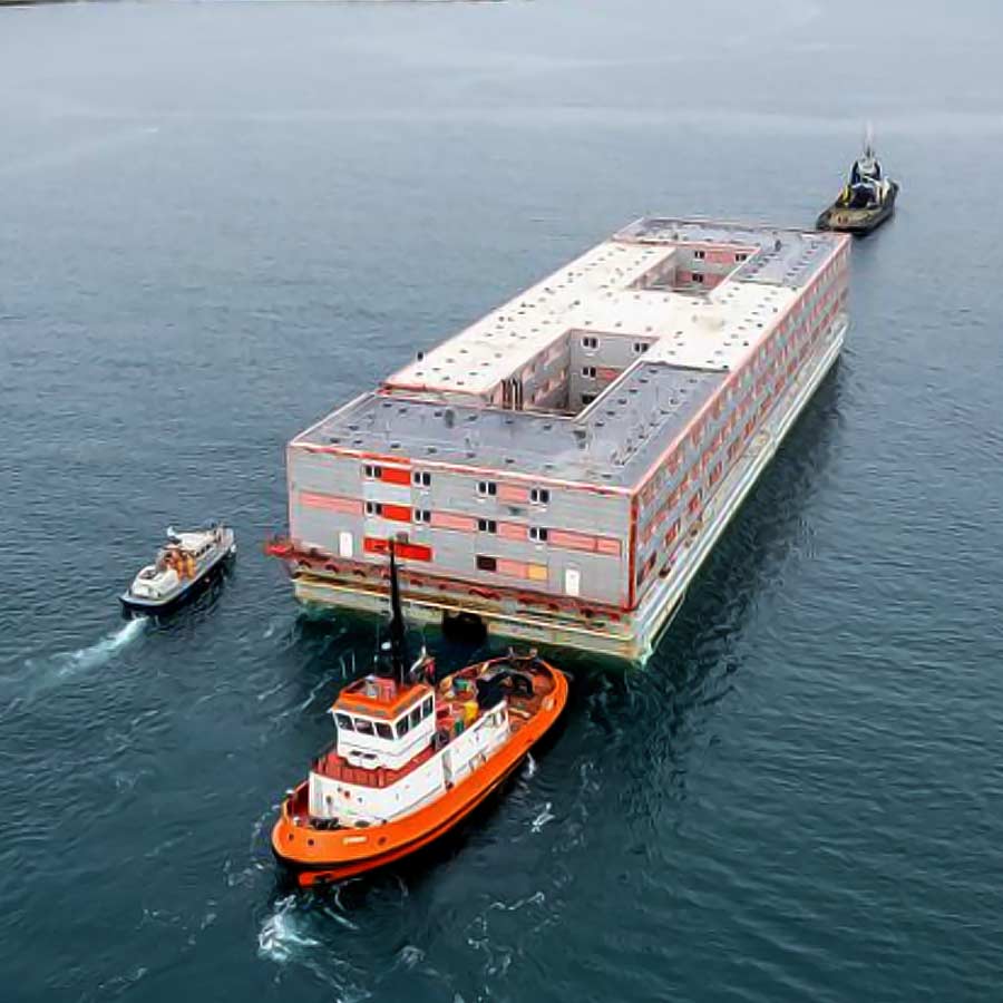 UK Government Uses Bibby Stockholm Barge to House 500 Asylum Seekers, Sparks Controversy Over Conditions dgtl