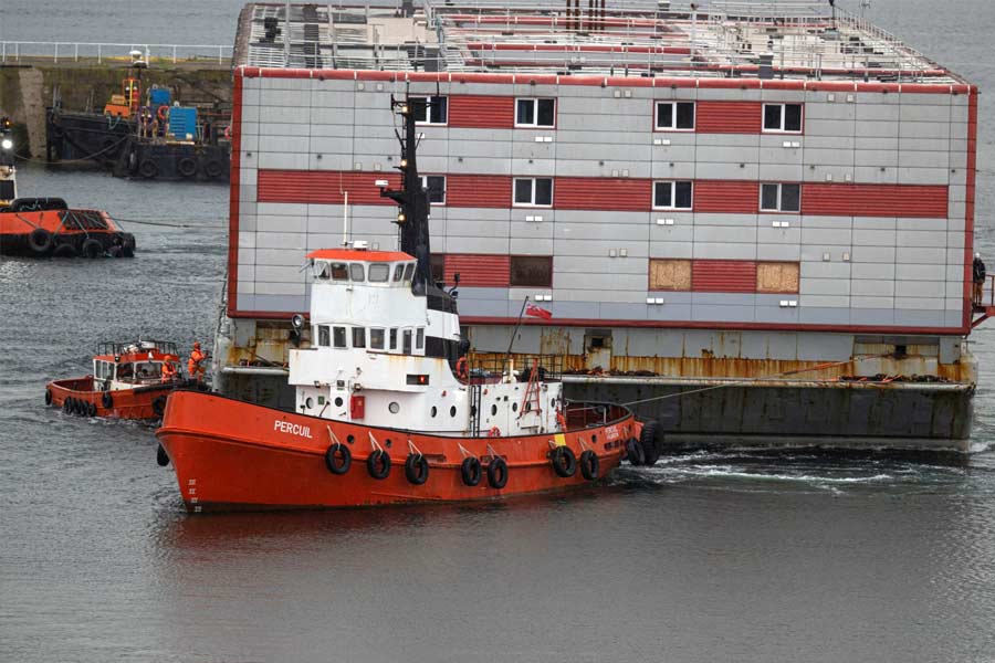  Bibby Stockholm barge 