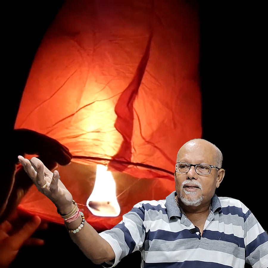 Kolkata Man who wants to keep alive the Fanush Festival during diwali dgtl
