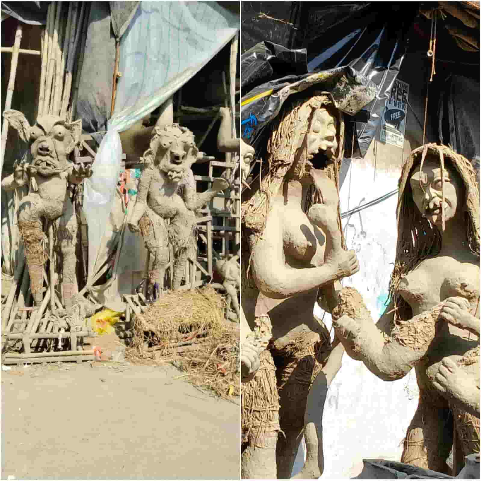  স্কন্ধকাটা রাক্ষস থেকে শুরু করে ডাকিনী-যোগিনীর দল, সকলের সঙ্গেই সাক্ষাৎ সেরে এল আনন্দবাজার ডট কম। 