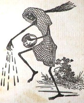 জটাধারী: বসবাস জলের তলায়। সাঁতার কাটার সময়ে নাকি মানুষদের পা জড়িয়ে ধরে জলে ডুবিয়ে মারে জটাধারী। 