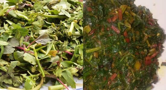 ভূতচতুর্দশীর দিন যে ১৪ শাক খাওয়া হয়, তা হল- জয়ন্তী, শাঞ্চে, হিলঞ্চ, ওল, পুঁই, সর্ষে, বেতো, কালকাসুন্দে, নিম, পলতা, শৌলফ, গুলঞ্চ, ভাঁটপাতা ও শুষণী। 