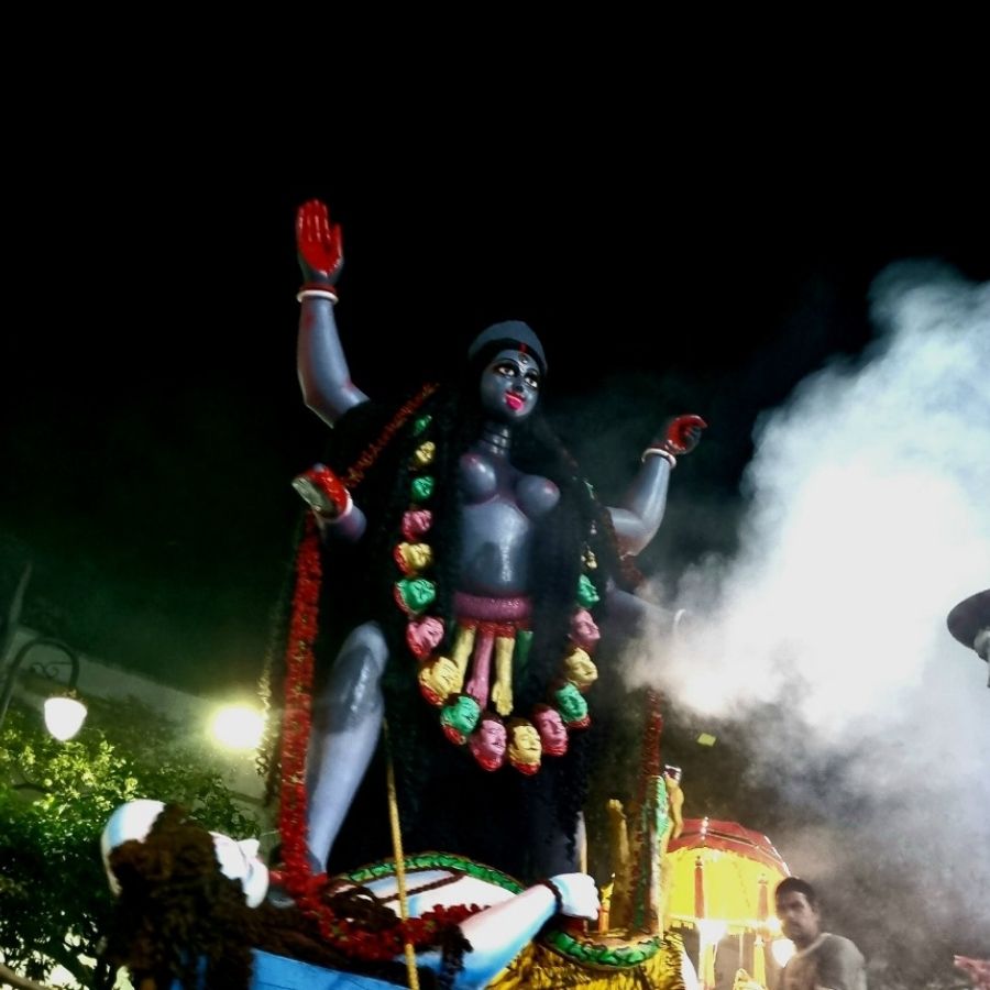 Kali Puja 2025 Theme of Girish Park 5 Star Sporting Club in North Kolkata dgtl