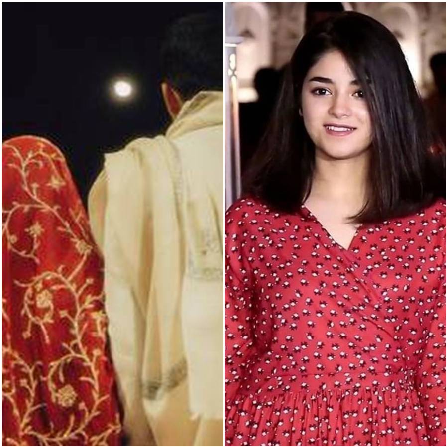 Dangal Actress Zaira Wasim's Fans Are Upset As She Has Hidden Her Face In Wedding Pictures dgtl
