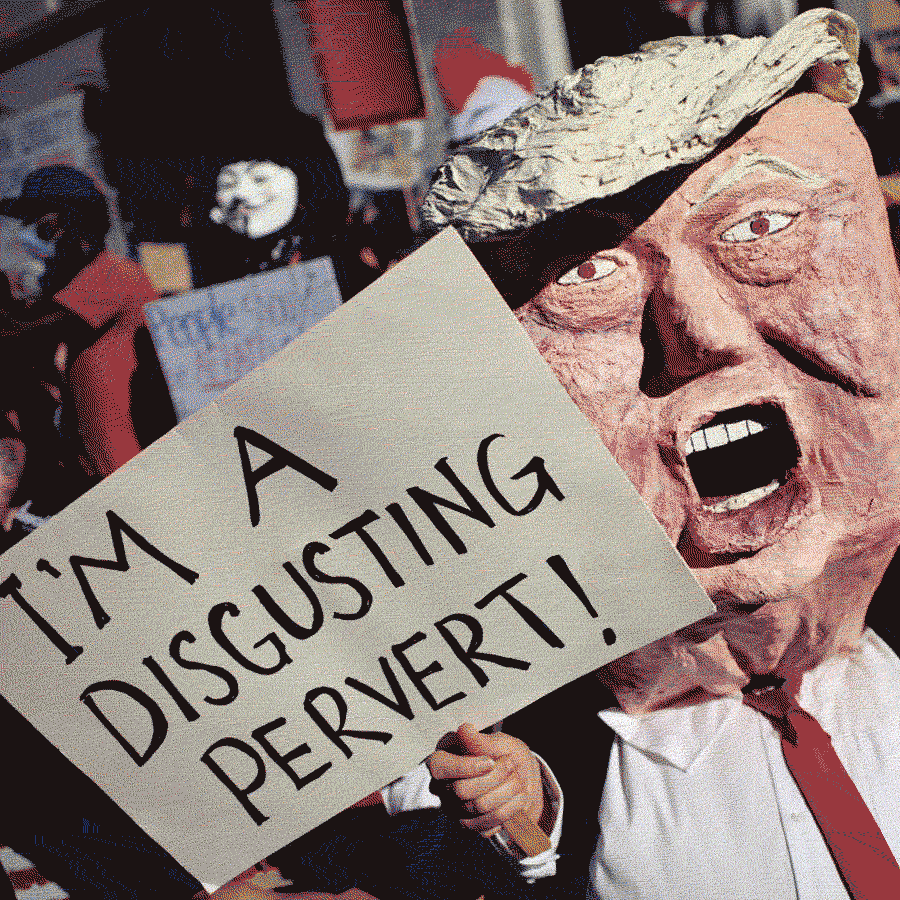 Why there is such huge protest against Donald Trump in the US dgtl