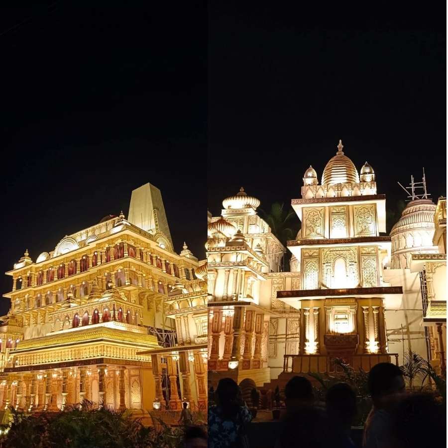 এমনই অভিনব সব ভাবনা এবং থিমের বৈচিত্র যে এ খানে ‘এ বলে আমায় দেখ তো ও বলে আমায়’। 