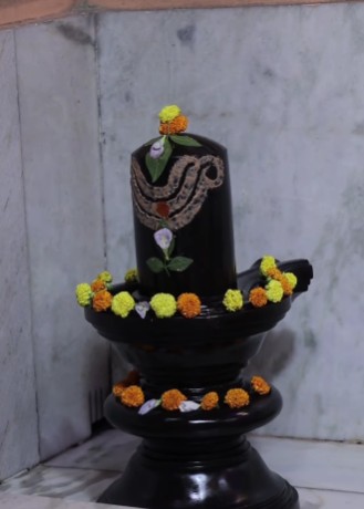 দেবীর পাশেই রয়েছে শিবলিঙ্গ। মহাদেব এখানে পূজিত হন ভৈরব ব্রহ্মানন্দ শিব রূপে। 