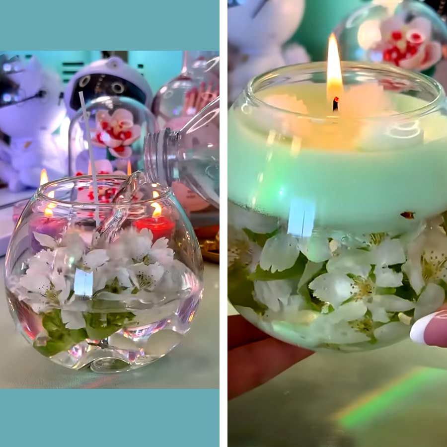 শিখে নিন মোমবাতি তৈরির উপায়।