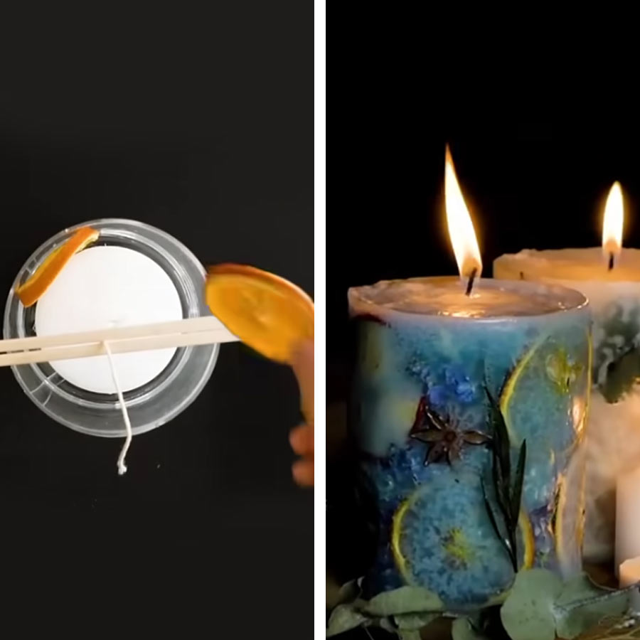 সুগন্ধী মোম কী ভাবে বানাবেন?