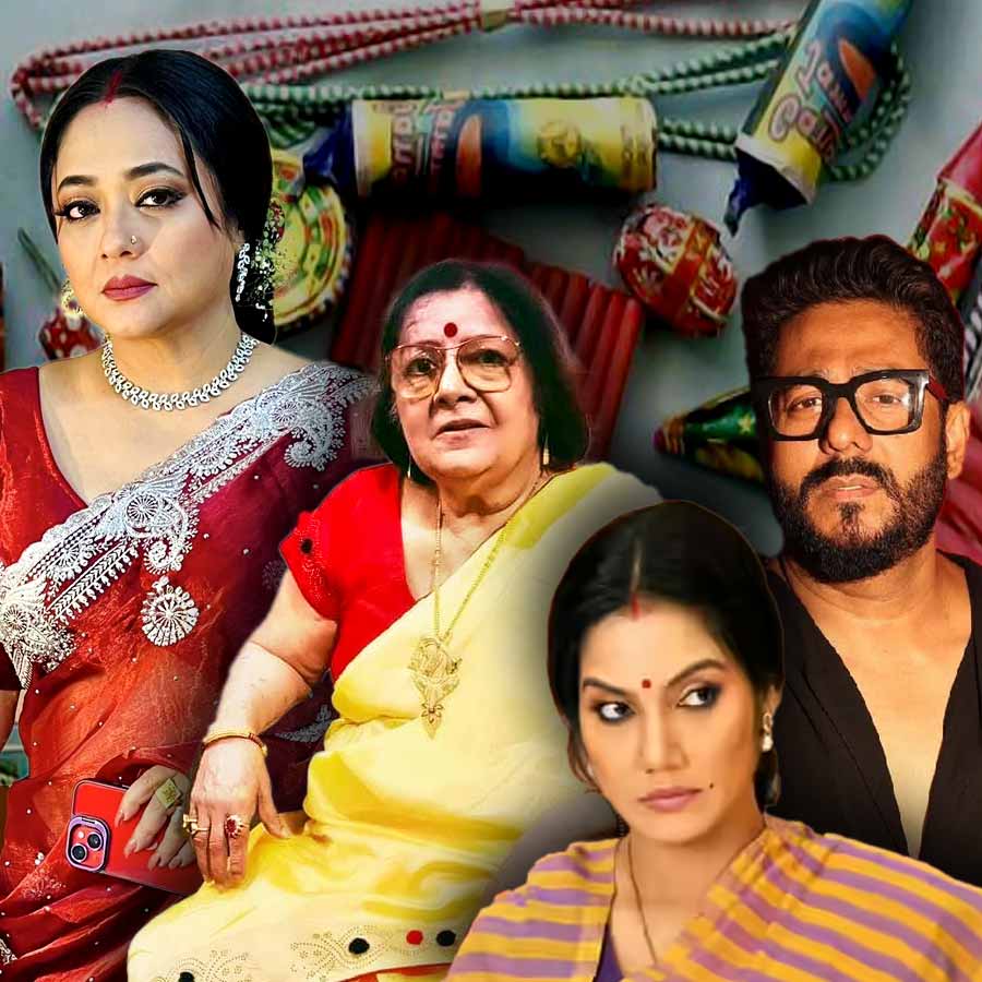 Rupanjana Mitra, Lily Chakraborty, Dolon Roy and Raj Chakraborty shared views on firecrackers dgtl