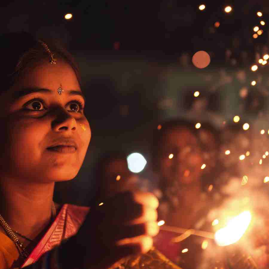 বাজি থেকে ক্ষতি হতে পারে চোখের।