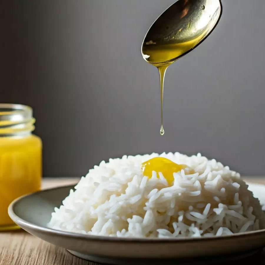 ভাত, ডাল, সব্জি সবেতেই ঘি-এর ব্যবহার স্বাস্থ্যকর কি?
