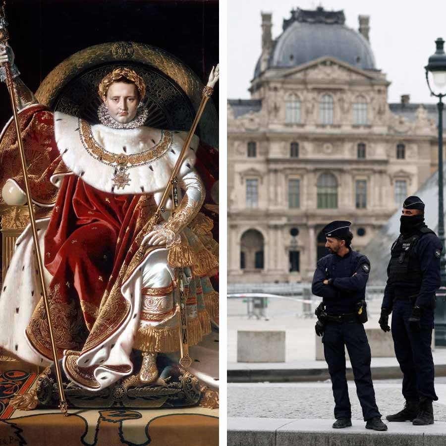 Stealing priceless jewellery in Louvre Museum in Paris happened in Just 7 minutes dgtl