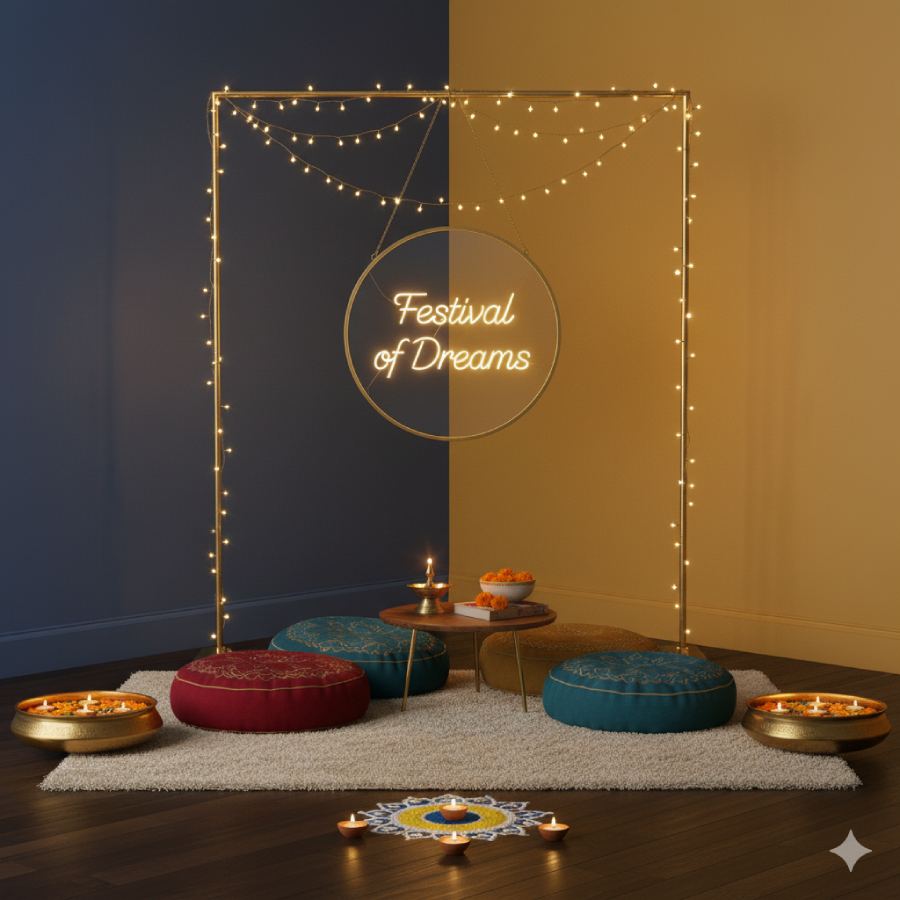  ঘরের একটি কোণ সাজিয়ে নিতে পারেন অন্য ভাবে। 