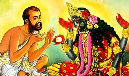 এক বছর কার্তিক অমাবস্যার রাতে বাঙালি কবি এবং কালী সাধক রামপ্রসাদ সেন সেখান দিয়ে হেঁটে যাচ্ছিলেন। 